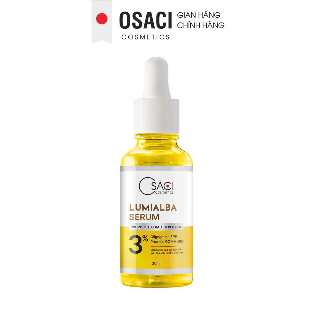 LumiAlba Serum 30ml - Serum Mờ Nếp Nhăn, Giữ Ẩm, Sáng Da - Sản phẩm Osaci