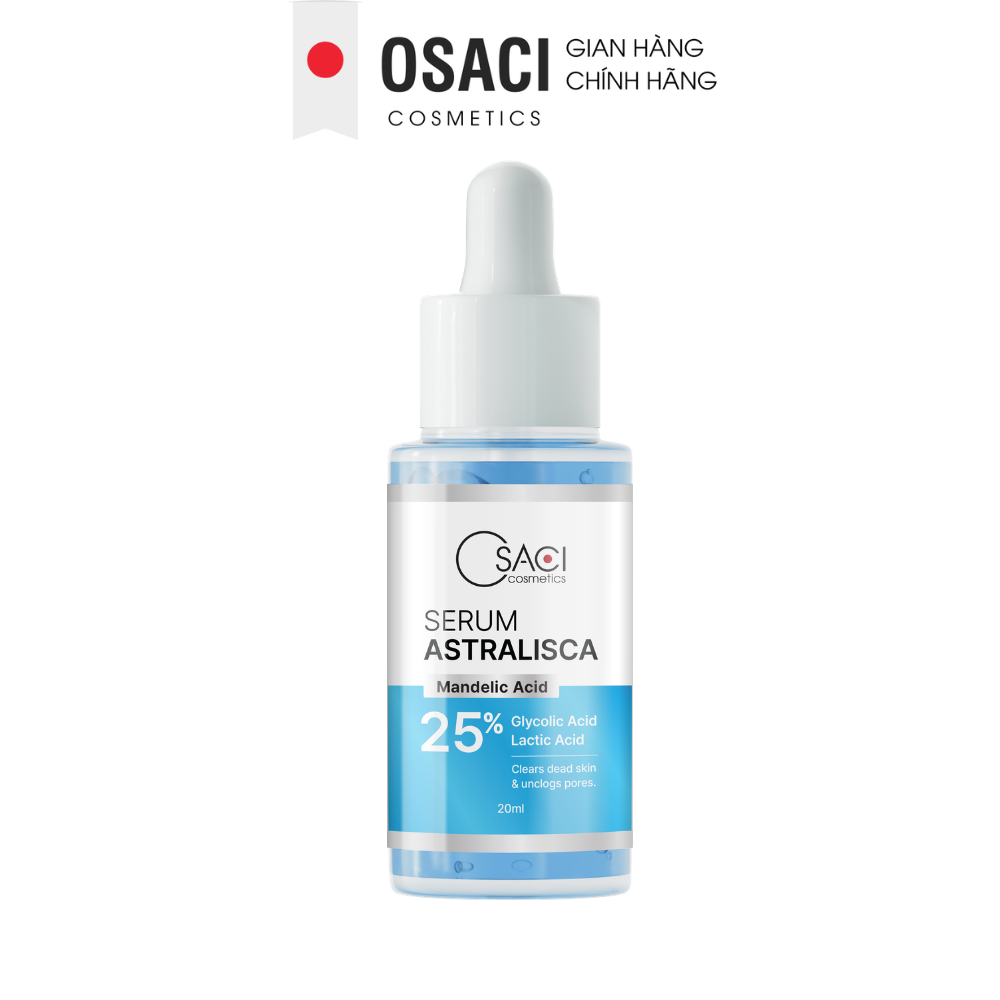 Serum Tẩy Tế Bào Chết AstraLisca – Sáng Da, Mờ Sạm, Se Khít Lỗ Chân Lông - Sản phẩm Osaci